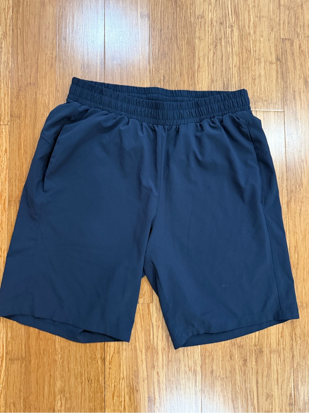 Zella Men's Athletic Elastic-Waist Shorts — Black